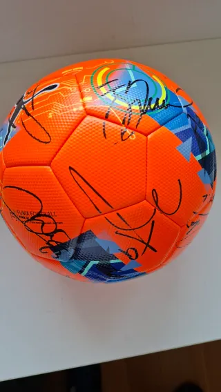 Pallone Ufficiale Serie A autografato Inter 25-26