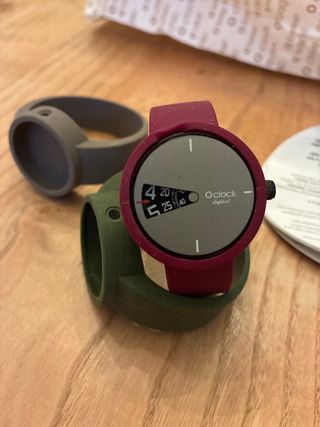 Orologio Oclock Rosso e Verde