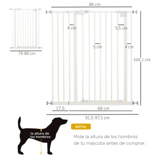 Barrera de seguridad para puertas