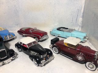 Colección de coches clásicos a escala