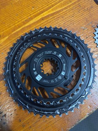 Platos Sram Red con Potenciómetro Quarq 50/37T