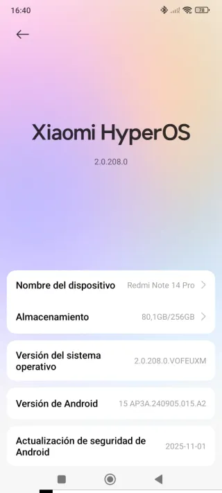 Xiaomi Redmi Note 14 Pro 256GB