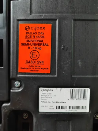 Silla bebé Romer+ base Isofix+funda asiento