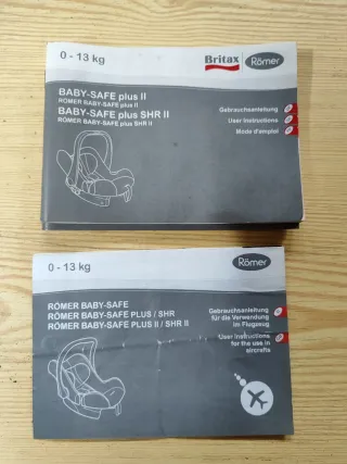 Silla bebé Romer+ base Isofix+funda asiento