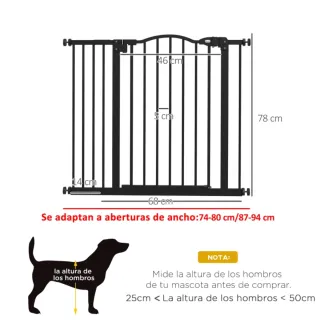Barrera de seguridad para mascotas