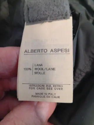 Chaquetón ALBERTO ASPESI gris oscuro