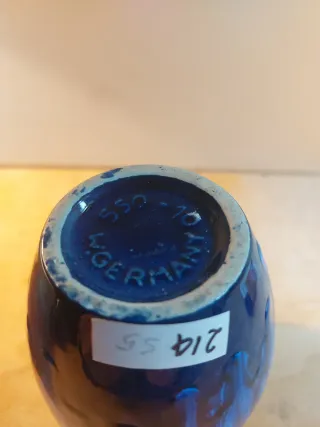 Vaso Fat Lava Scheurich 550-10 Blu