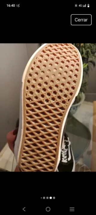 Zapatillas Vans Negras y Blancas