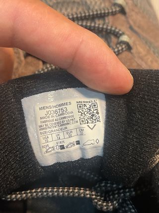 Botas Merrell Gore-Tex Talla 50 Marrones