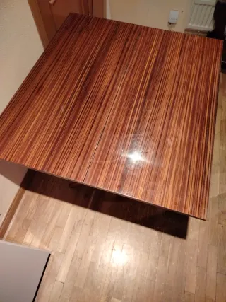 Mesa plegable madera 110x50