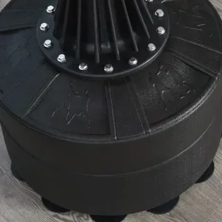 Saco Boxeo HOMCOM Rojo + Guantes