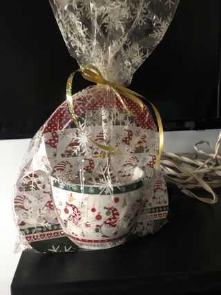 Tazza natalizia con gnomi