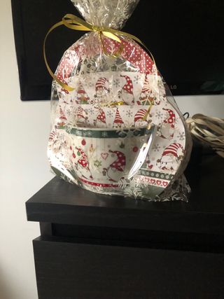 Tazza natalizia con gnomi