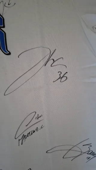 Maglia ufficiale Inter autografata titolari 2025-6