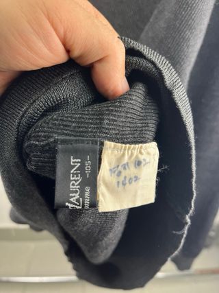 Maglione Saint Laurent Grigio L