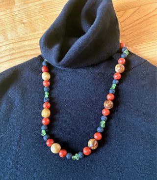 Collar piedras naturales multicolor