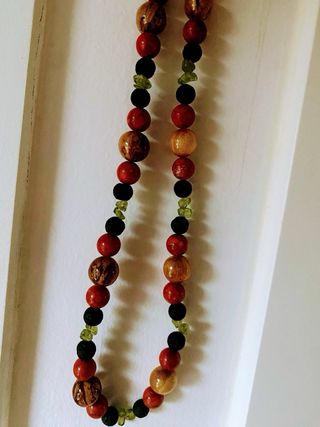 Collar piedras naturales multicolor