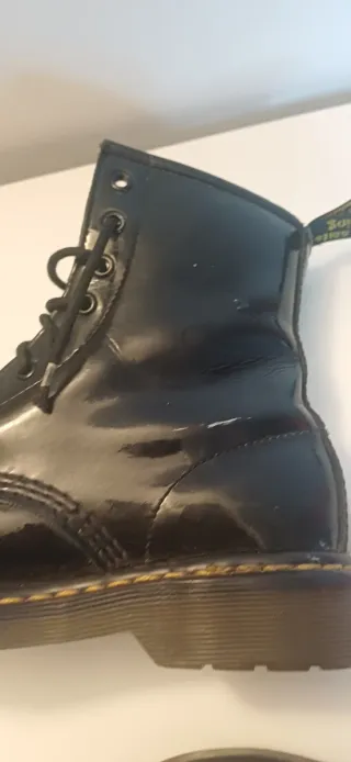 Botas Dr. Martens Negras Charol