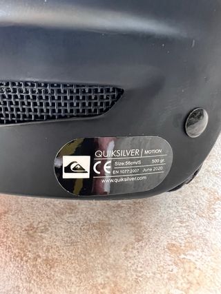 Casco QUIKSILVER MOTION Negro