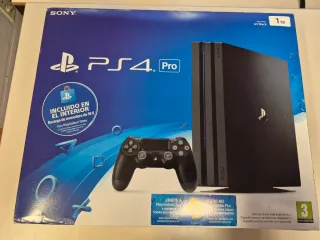 Ps4 Pro 1TB con dos mandos + juegos