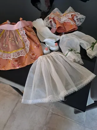 Vestido Fallera Muñeca 45cm