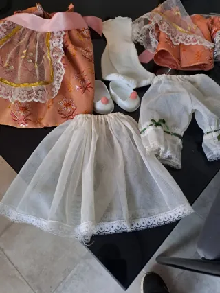 Vestido Fallera Muñeca 45cm