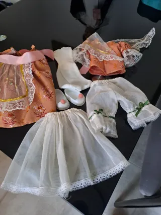 Vestido Fallera Muñeca 45cm
