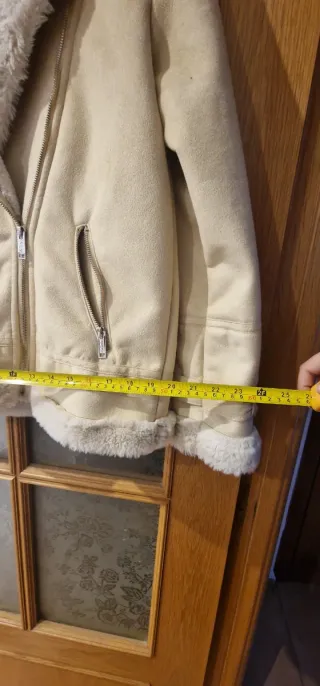 Abrigo Hollister Mujer Talla M Beige