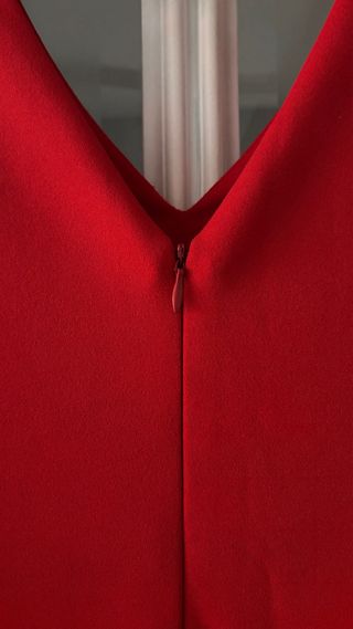 Vestido Flamenca Sevillana Rojo Volantes