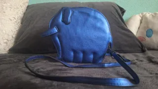 Bolso Zara Elefante Azul
