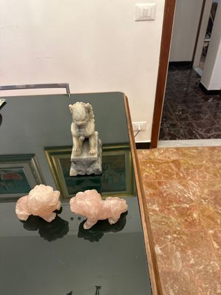 Cani di Pho cinesi in pietra