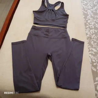Conjunto Mallas y Top Deportivo Talla M