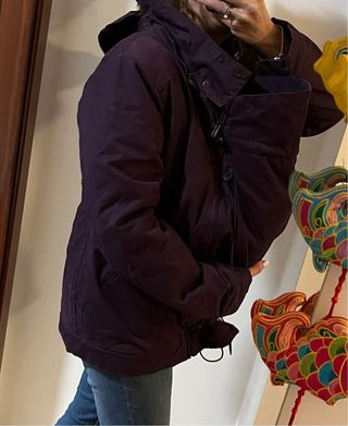 Abrigo porteo Momawo Talla S Morado