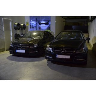Parrilla frontal Mercedes Clase C W204 tipo C63 AM