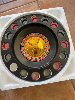 Ruleta de Chupitos con Vasos