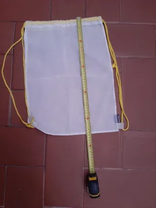 Bolsita de malla para espalda