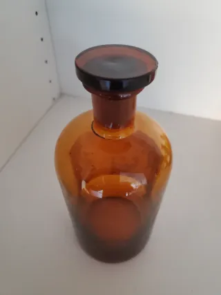 4 Flaconi Farmacia Vetro Ambra