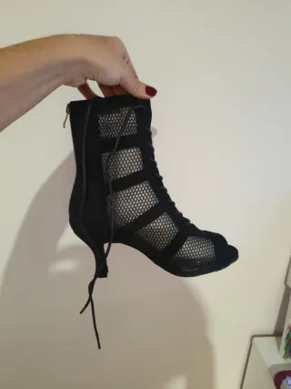 Zapatos de baile latino negros