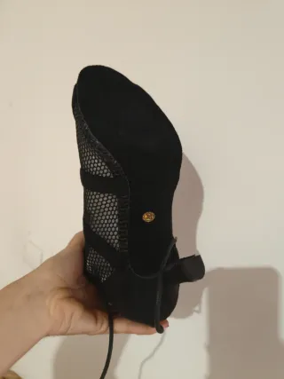 Zapatos de baile latino negros