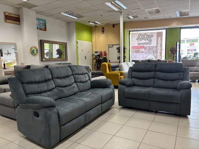 Sofá reclinable más medidas y colores