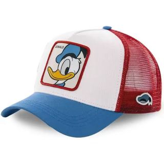 Gorra Donald Disney Trucker Roja y Blanca