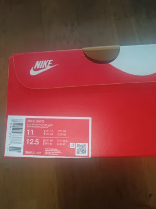 Zapatillas Nike Gato Futbol Sala Negras