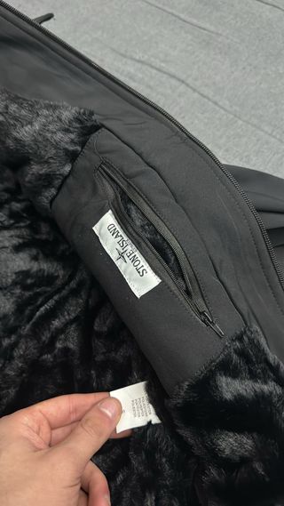 Stone Island Giubbotto con Pelo Interno Taglia S