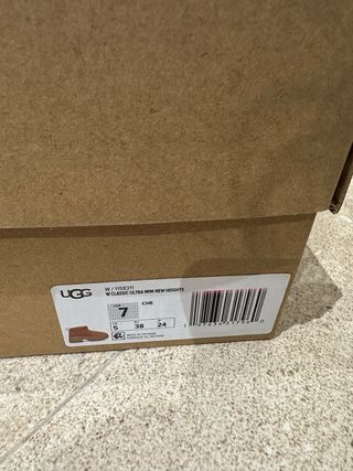 Stivali UGG T38 Piattaforma Marroni