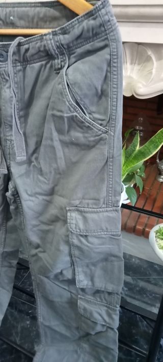 Conjunto Sweat Branca + Calças Bolsos Laterais