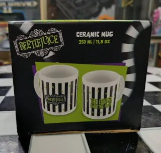 Taza Beetlejuice Cerámica Nueva 350ml