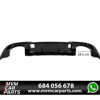 Difusor trasero para Audi A3 8V Facelift 2016-2019