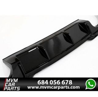 Difusor trasero para Audi A3 8V Facelift 2016-2019