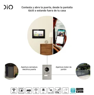 Videoportero DIO Indian Wifi 7