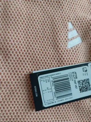 Chaleco Adidas Rosa Tejido